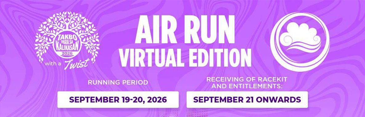 View details for Air Run 2026 Virtual Edition race Air Run 2026 Virtual Edition race event banner image