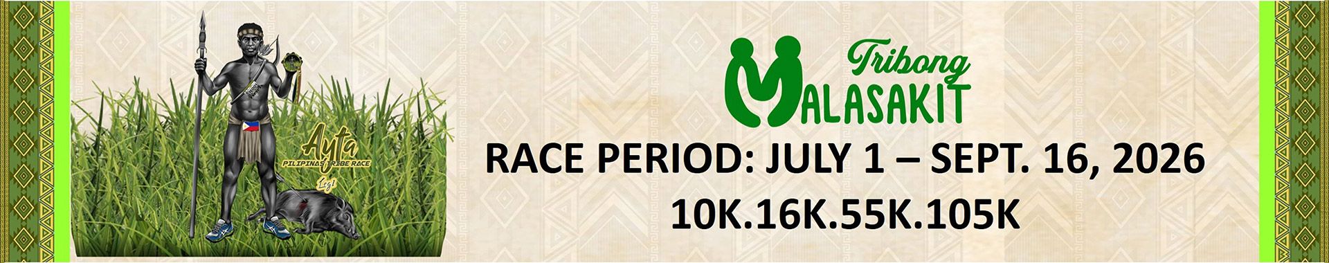 Ayta  PILIPINAS TRIBE RACE  Leg 1 - Virtual Run race event banner image