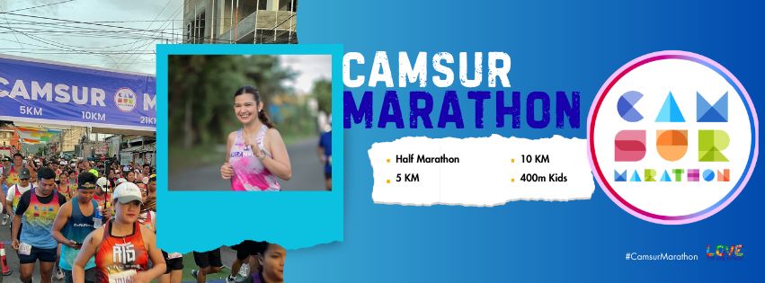 CamSur Marathon 2026 race event banner image