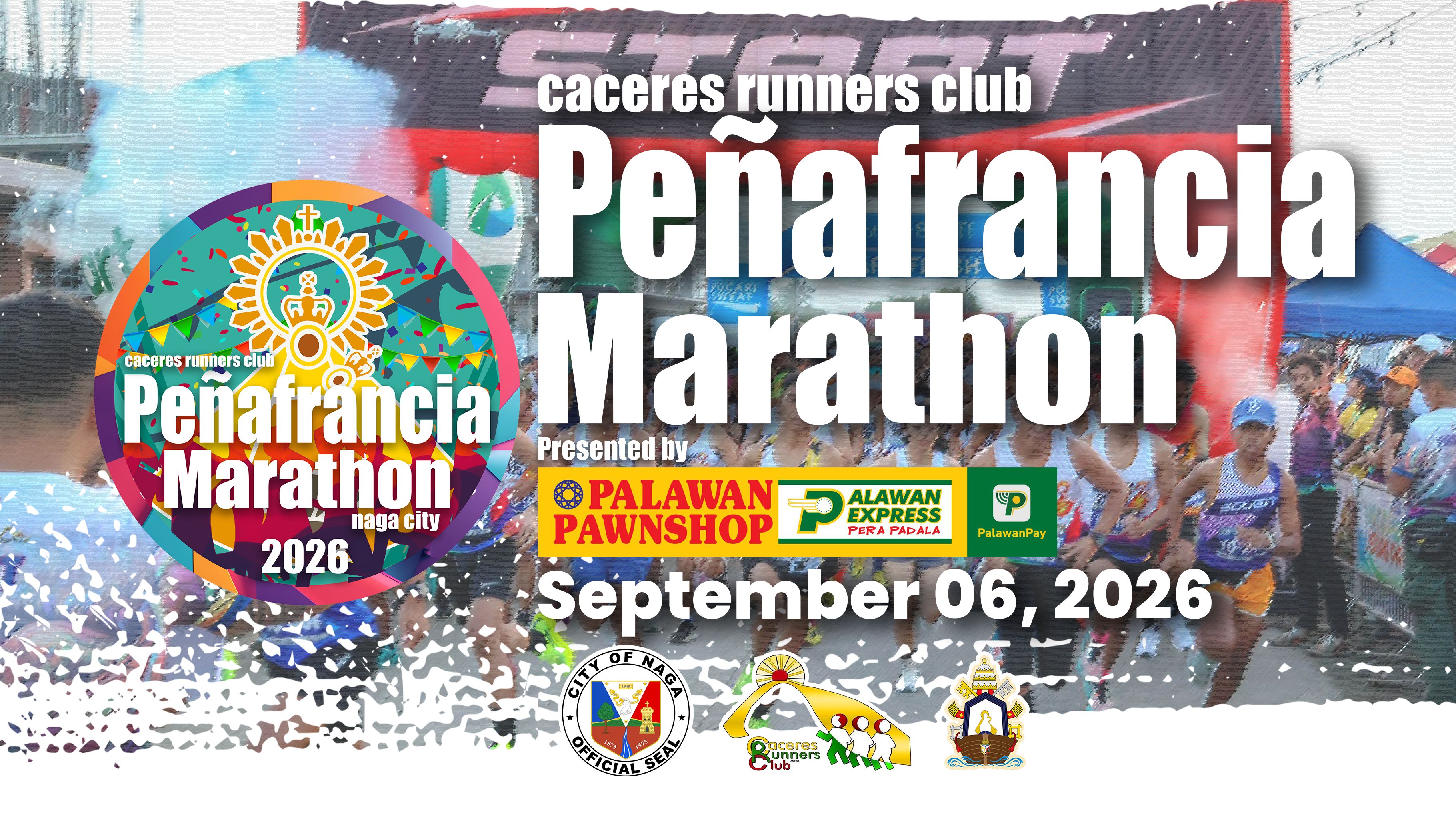 CRC Peñafrancia Marathon 2026 race event banner image