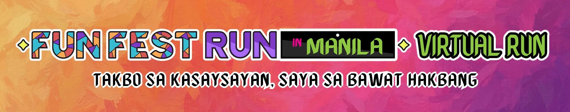 Fun Fest Run in Manila Virtual Run race event banner image