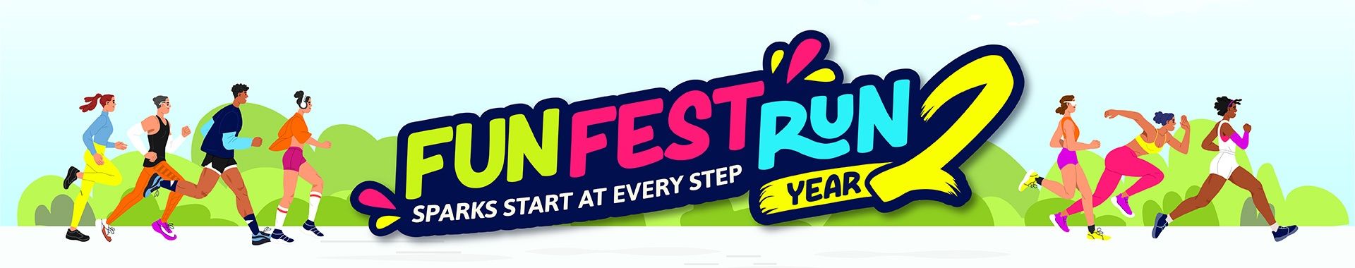 Fun Fest Run Year 2 race event banner image