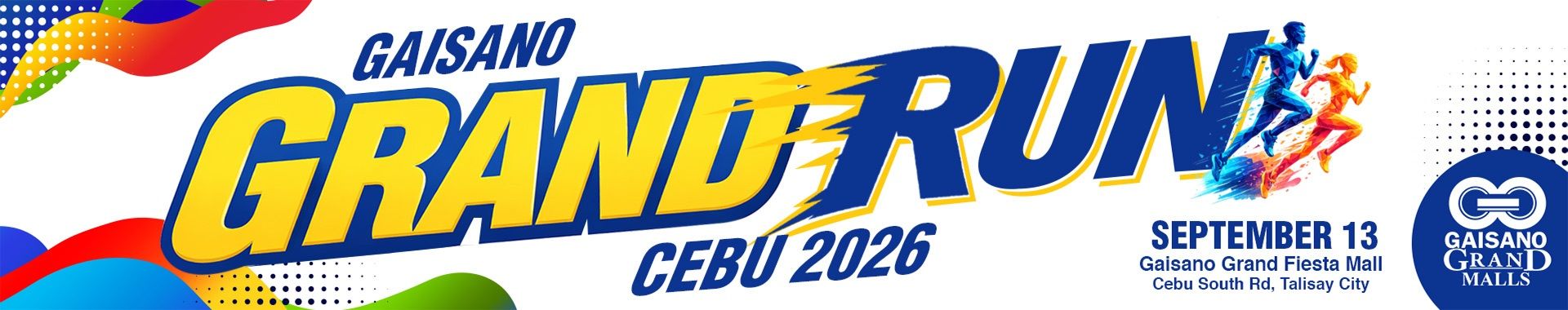 Gaisano Grand Run 2026 - Cebu race event banner image