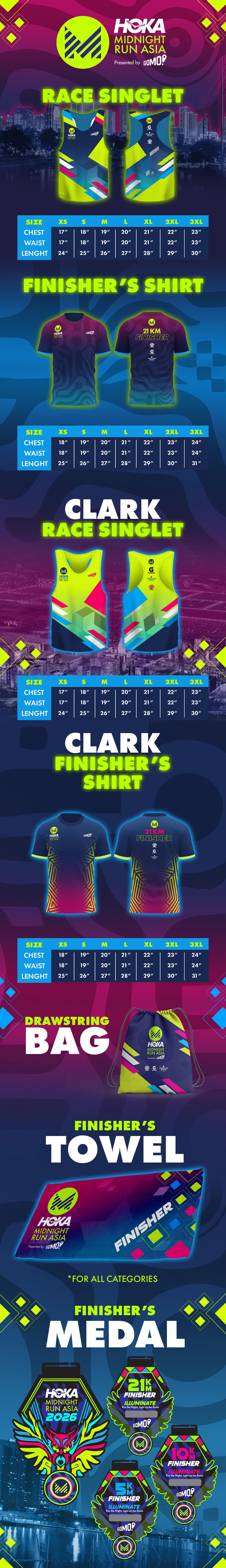 Mainilla Hoka Midnight Run Asia 2026 - Manila – Jul 19, Pasay