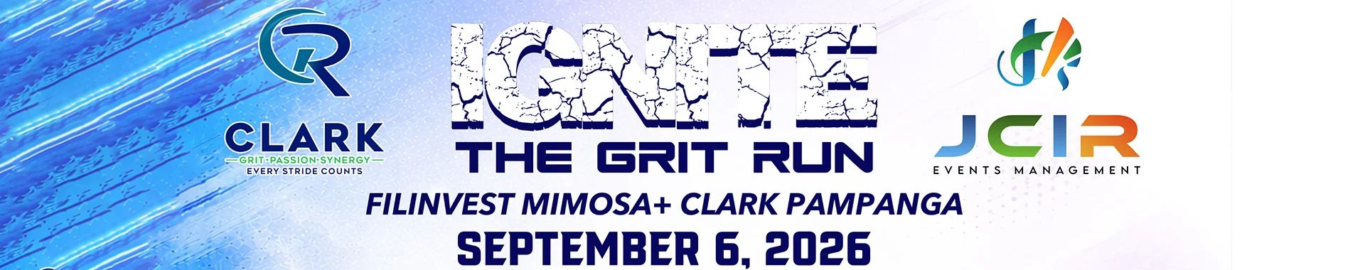 Ignite: The Grit Run race event banner image