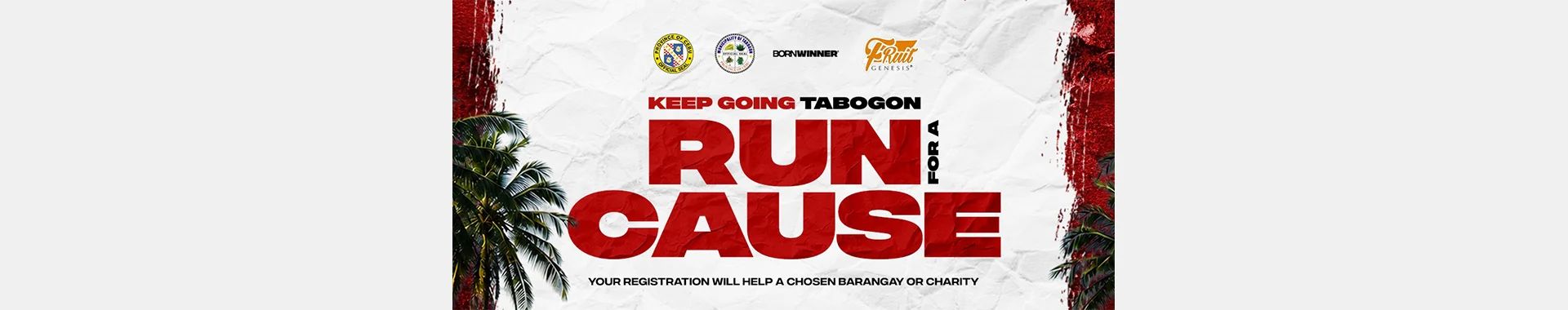 Keep Going Tabogon 2026 race event banner image