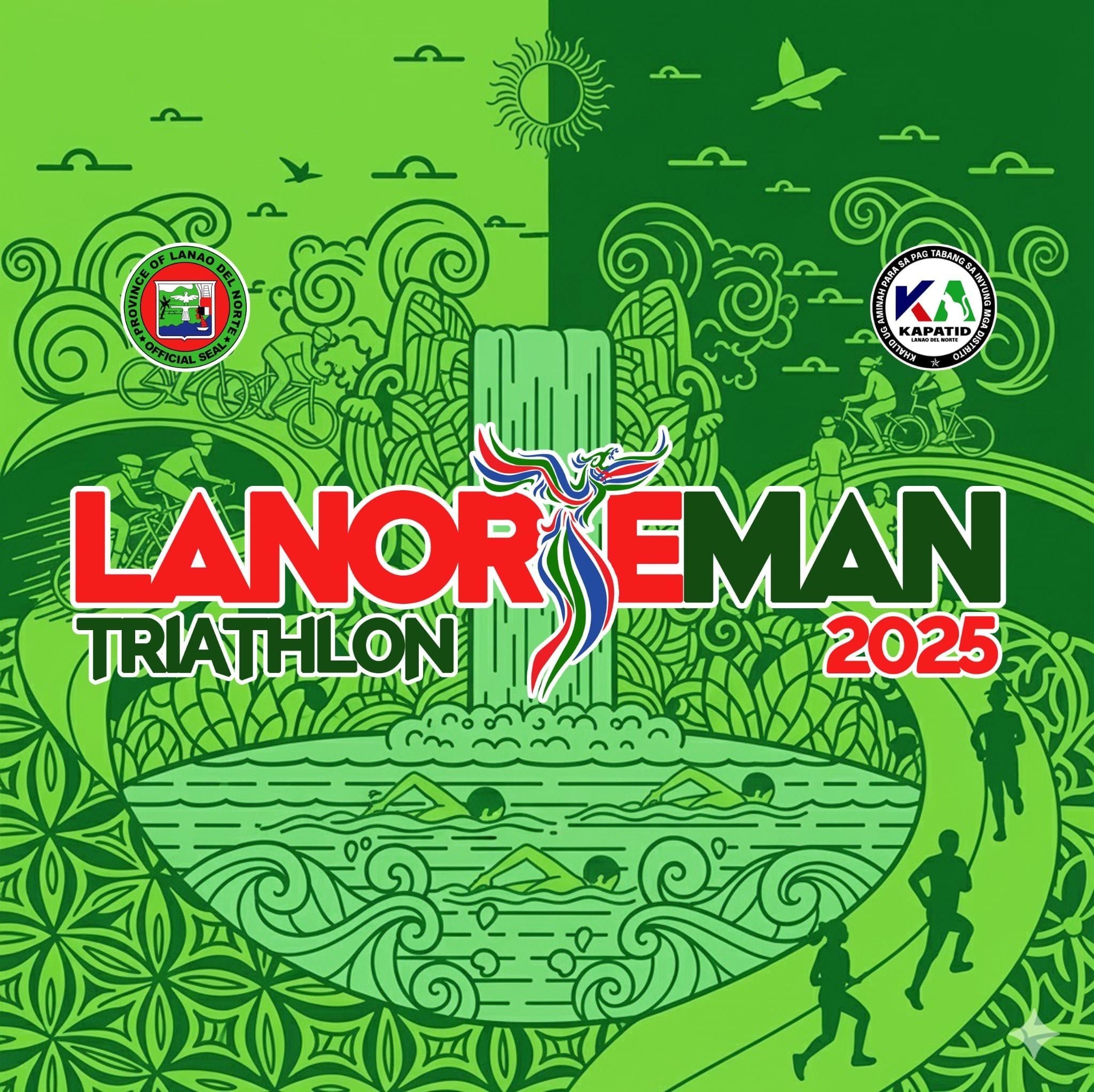 Lanorteman Triathlon race event banner image