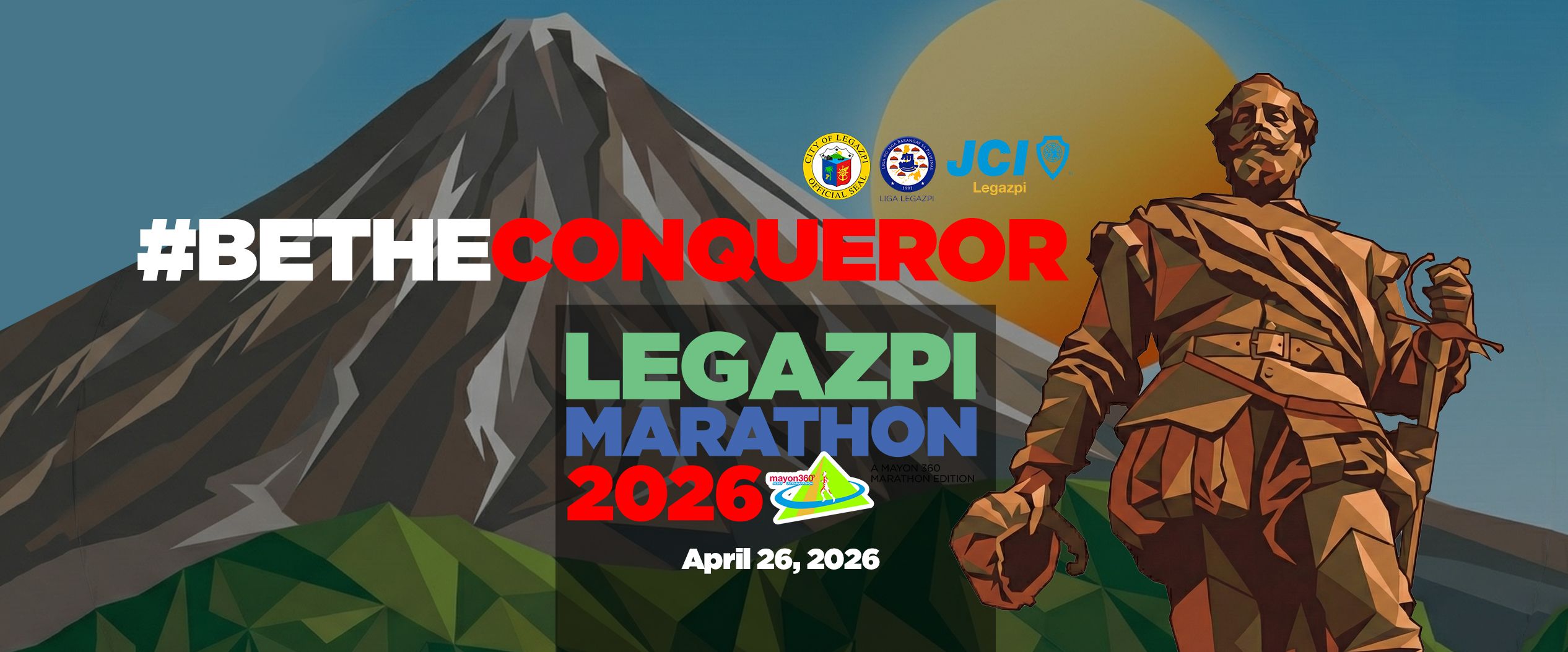 Legazpi Marathon race event banner image