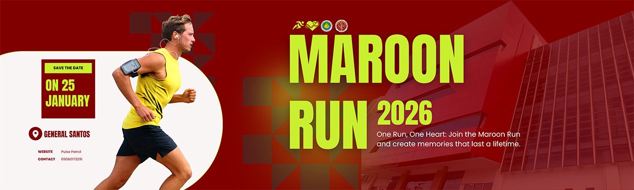 Maroon Run 2026 race event banner image