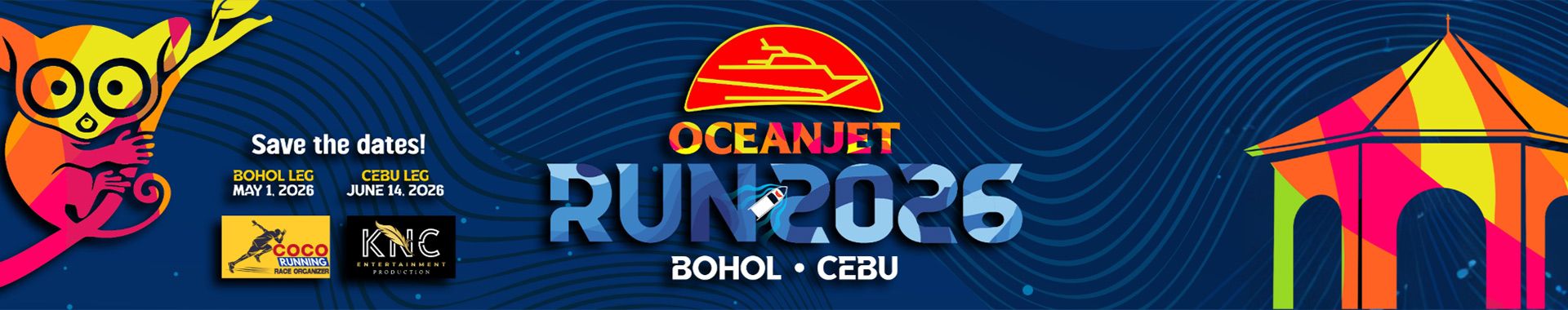 Oceanjet Run 2026 - Bohol Leg race event banner image