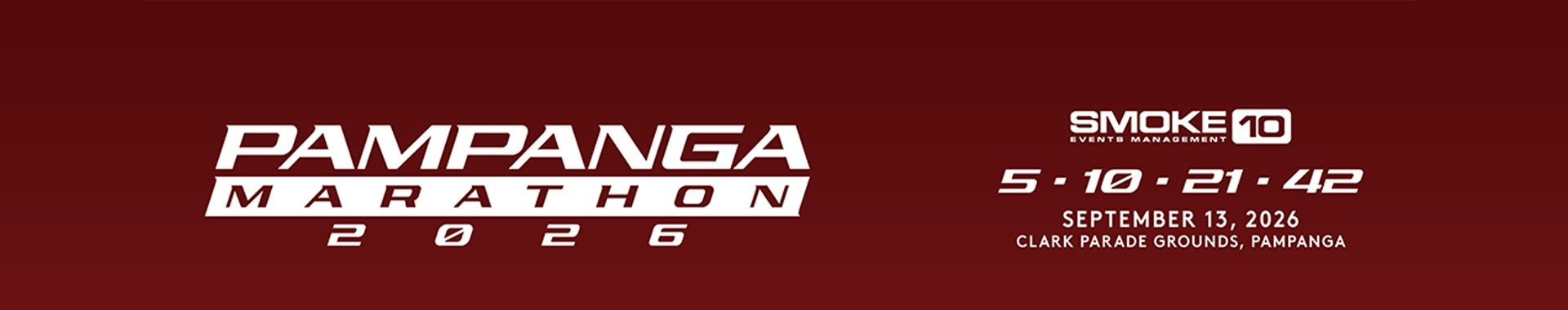Pampanga Marathon 2026 race event banner image
