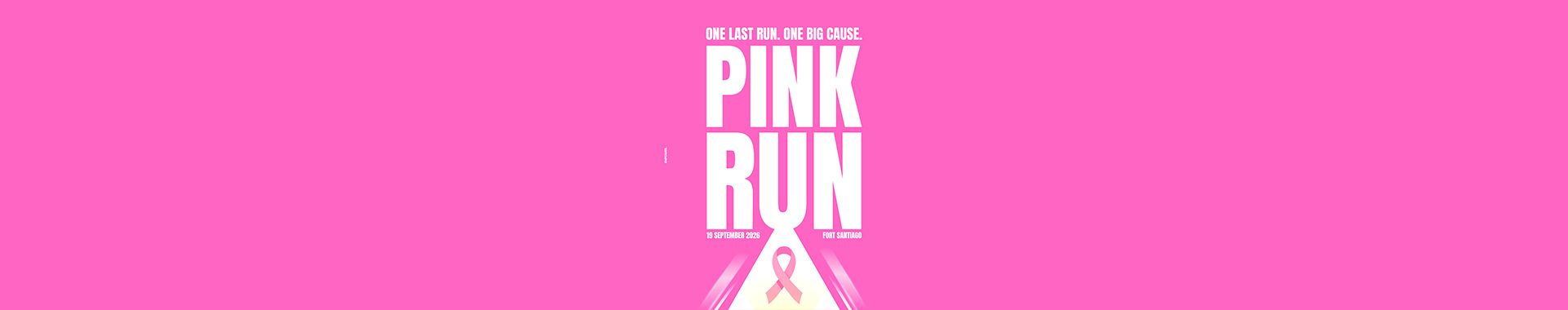 Pink Run Leg 3 race event banner image