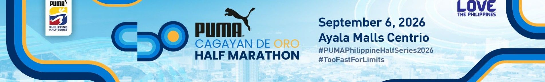 PUMA Philippine Half Marathon Series 2026 - CDO Leg race event banner image