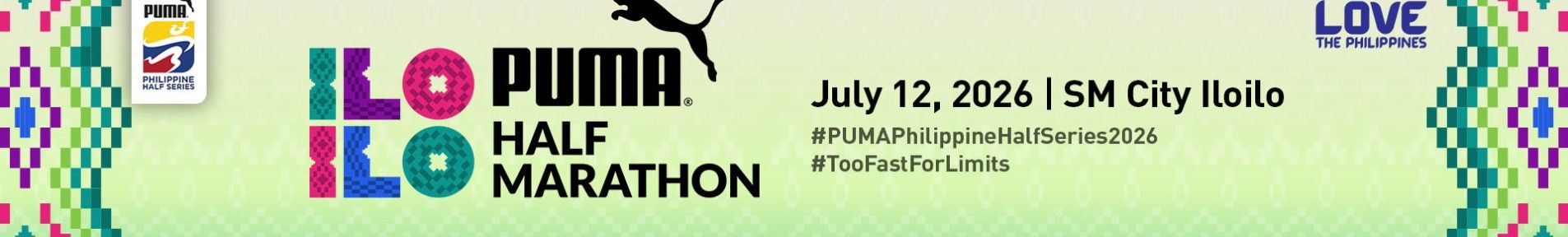 PUMA Philippine Half Marathon Series 2026 - ILOILO Leg race event banner image