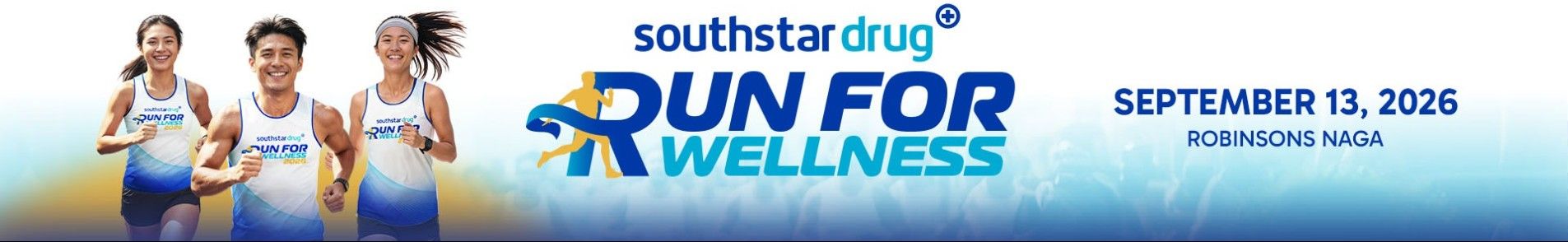 Southstar Drug Run for Wellness 2026 - NAGA race event banner image