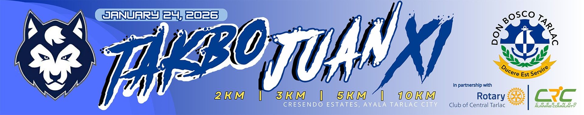 Takbo Juan XI race event banner image