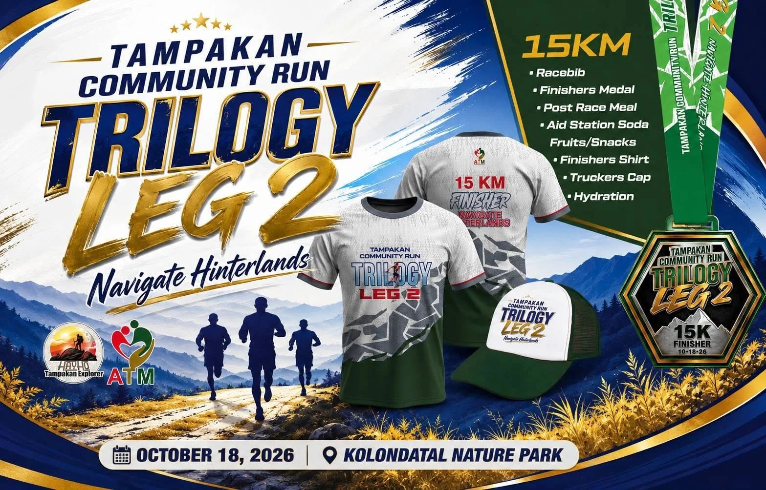 Tampakan Community Run race event banner image