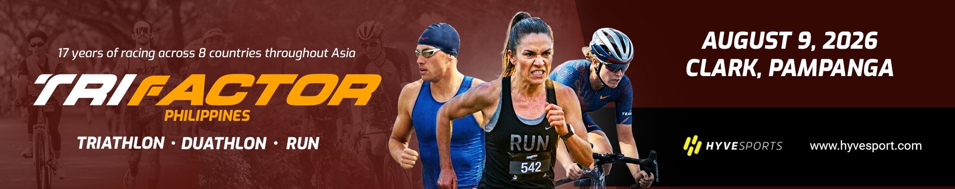 Trifactor Asia Series - Philippines race event banner image