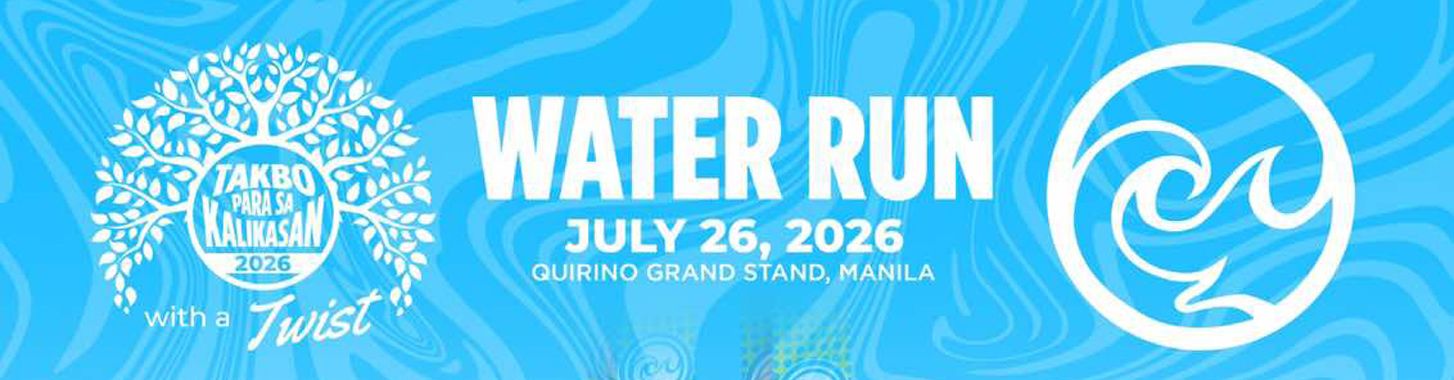 Water Run 2026 race event banner image