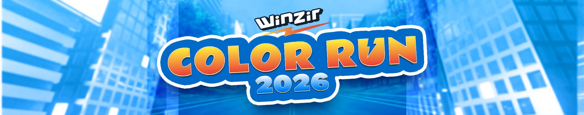 WinZir Color Run 2026 race event banner image